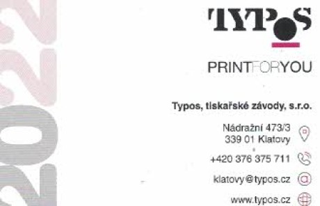 Typos tiskárna